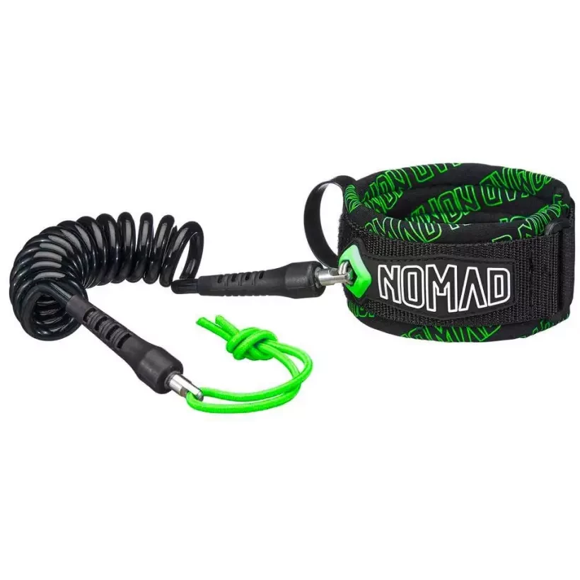 Leash de bodyboard Nomad Pro biceps Lime