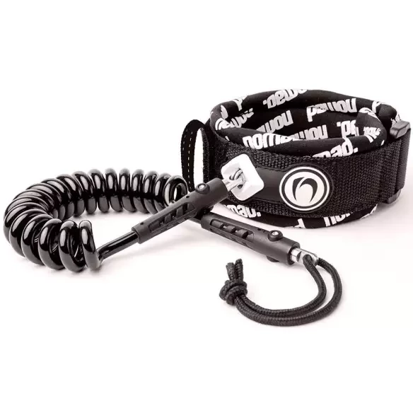 Leash de bodyboard Nomad Pro biceps White