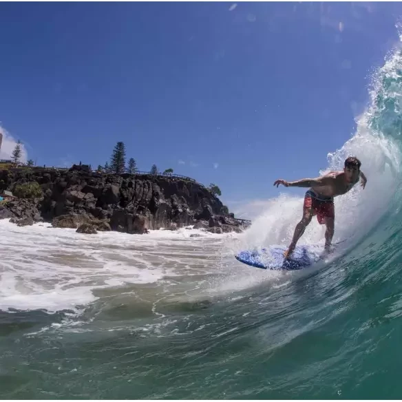 Surfbrett softboard Ryder Fish White