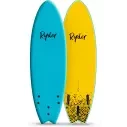 Prancha de surf softboard Ryder Fish Turquoise