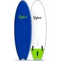 Surfbrett softboard Ryder Fish Midnight Blue/White
