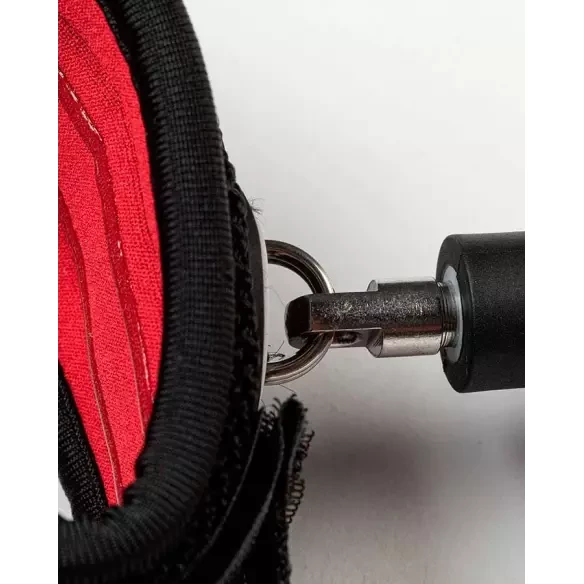 Leash Bodyboard NMD Pro Biceps Red/Black