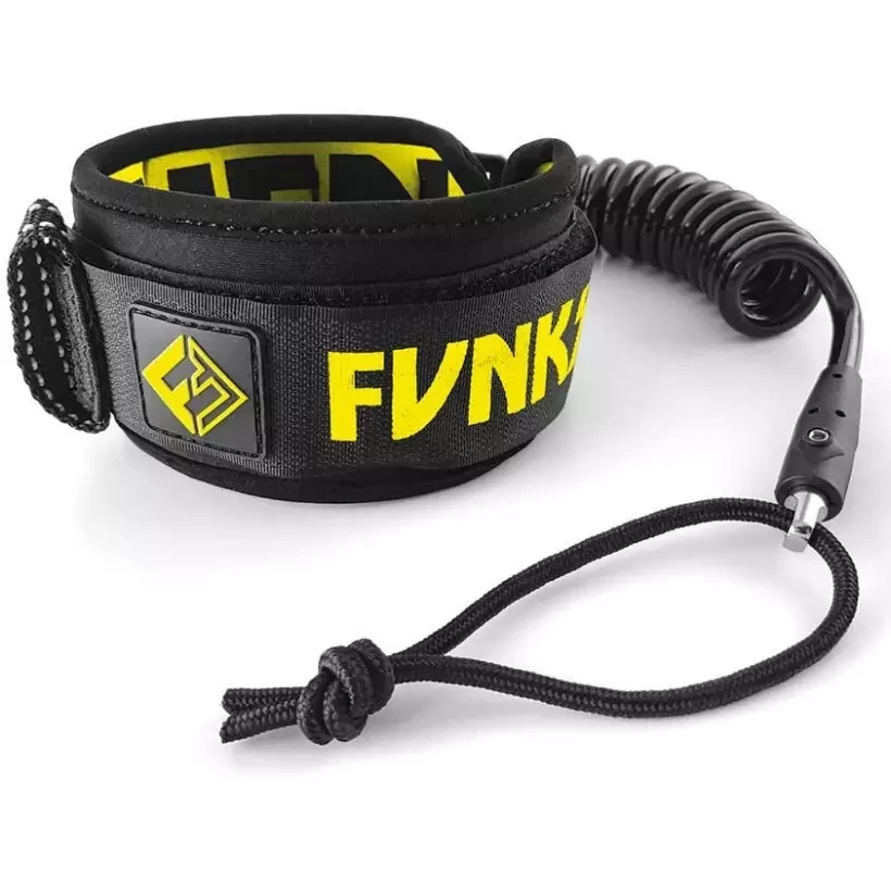 Leash de bodyboard Funkshen Biceps Yellow