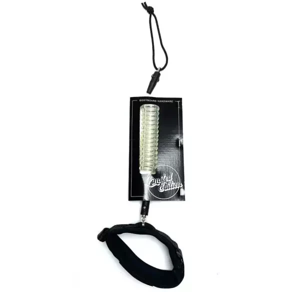 Leash bodyboard Limited Edition Pro biceps Clear