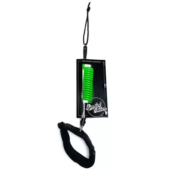 Leash de bodyboard Limited Edition Pro bicep Lime