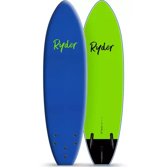 Surfbrett softboard Ryder Apprentice Thruster Navy Blue