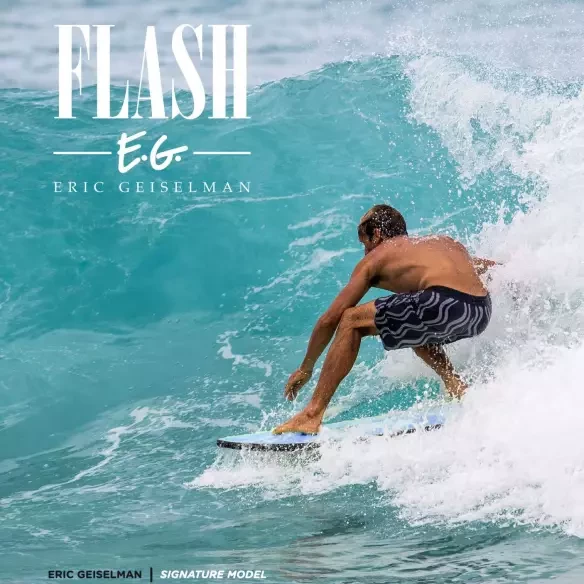 Prancha de surf Softech Flash Eric Geiselman Aqua Marble