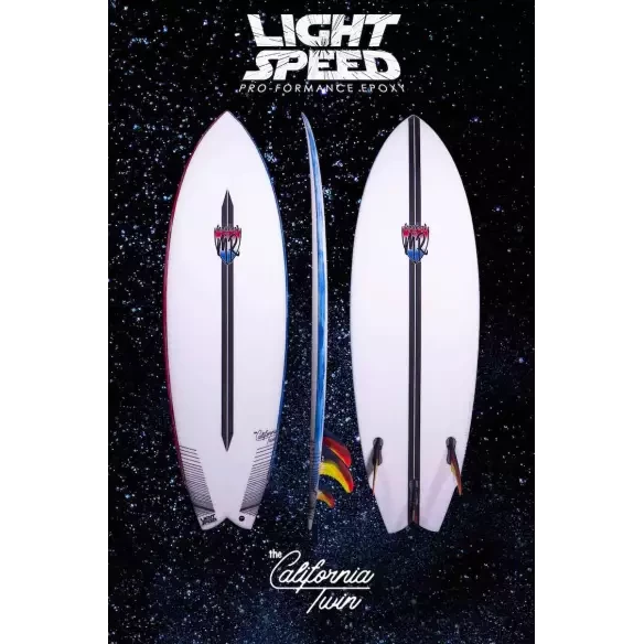 Surfbretterer Lost California twin Light Speed
