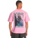 T-shirt quiksilver back flash violet