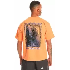 Tee Shirt quiksilver back flash Tangerine 2