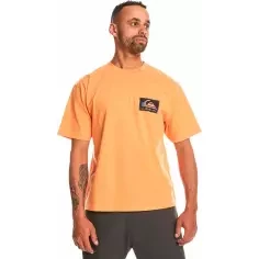 Camiseta quiksilver back flash Tangerine