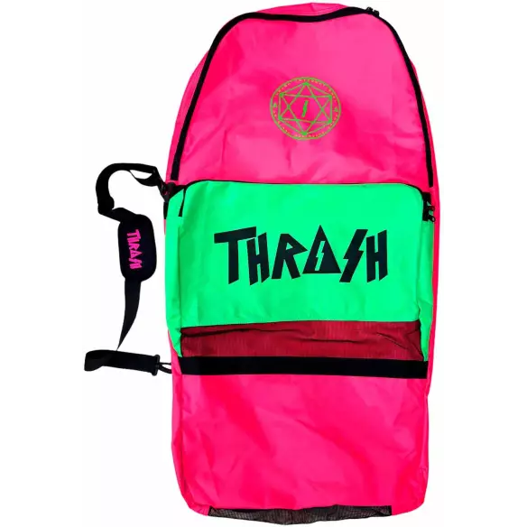 Boardbag bodyboard Thrash Daily retro Pink/Green