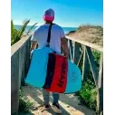 Boardbag bodyboard Thrash Daily retro Aqua Blue/Red