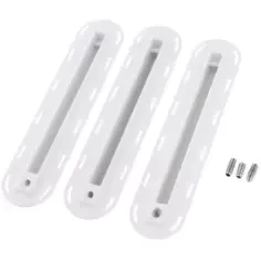 Boitiers d'ailerons M-Fins type Single Tab White
