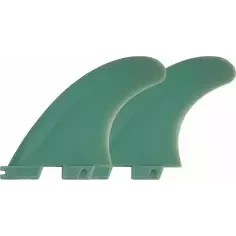 Fins M-Fins Quad Rear Click Tab Light Green