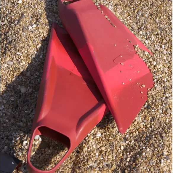 Barbatanas de bodyboard Sniper Menace Red Duo