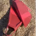 Barbatanas de bodyboard Sniper Menace Red Duo