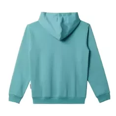 Suéter Quiksilver big logo turquesa Junior 2
