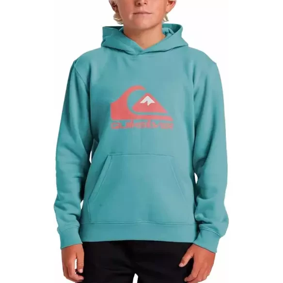 Sweatshirt Quiksilver big logo turquesa Junior