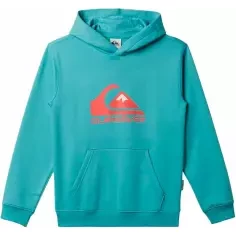 Felpa Quiksilver big logo turquesa Junior