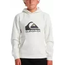 Sudadera Quiksilver big logo Beige Junior