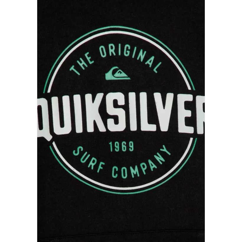 Sudadera Quiksilver Circle Up Black Junior