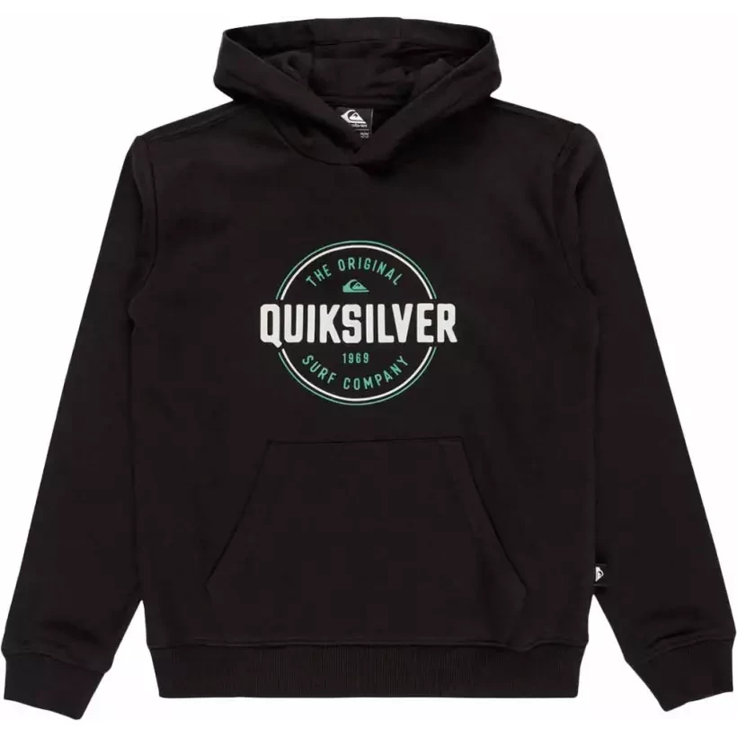 Suéter Quiksilver Circle Up Black Junior