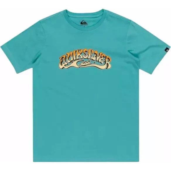 Camiseta Quiksilver BUBBLE ARCH turquesa  Junior