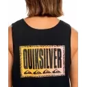 T-shirt quiksilver Long Fade black