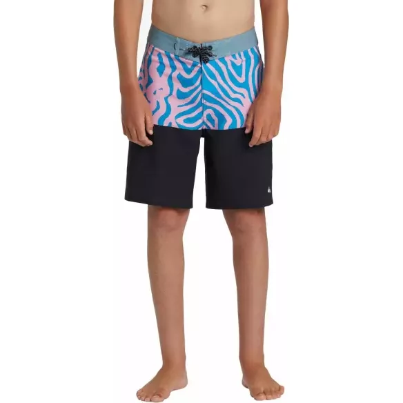 Maiô quiksilver Surfsilk Straight Crown Blue Junior