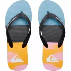 Chanclas Quiksilver Molokai Stripe Black/Pink/Blue
