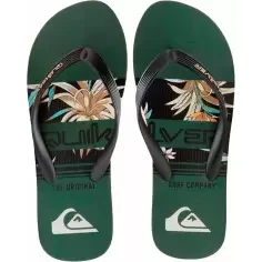 Tongs Quiksilver Java art Green