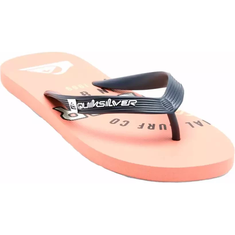 Infradito Quiksilver Java art azul/rosa/Beige