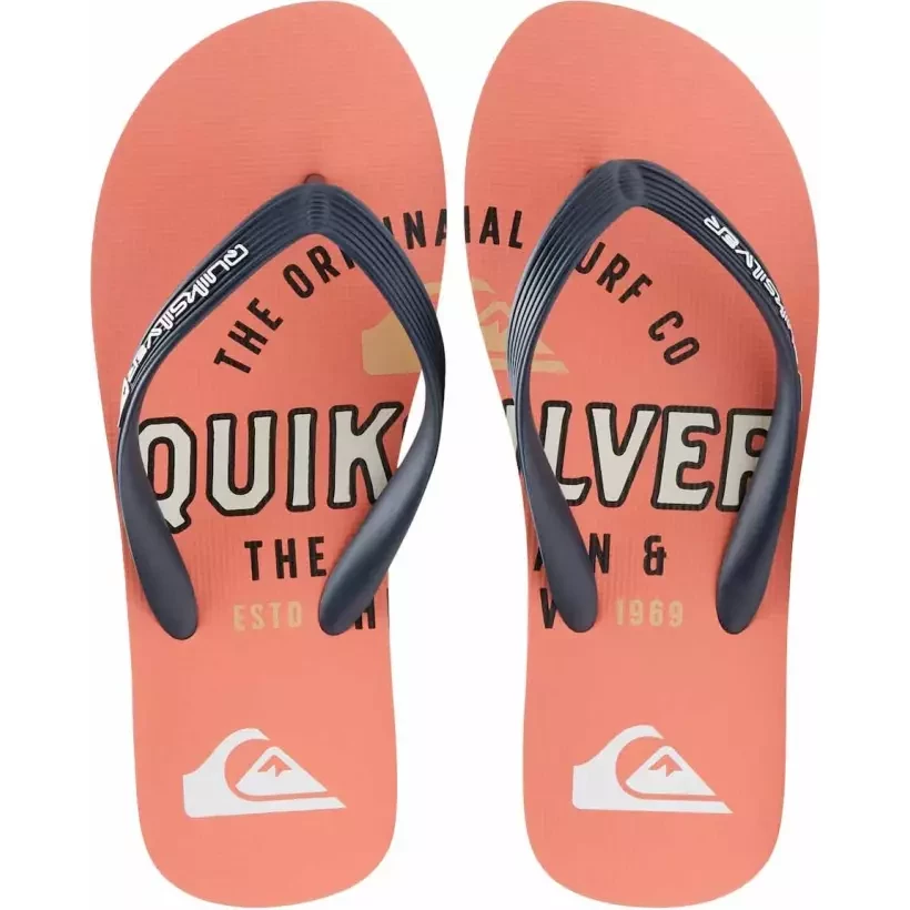 Flip-Flops Von Quiksilver Java art azul/rosa/Beige