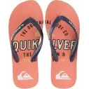 Infradito Quiksilver Java art azul/rosa/Beige
