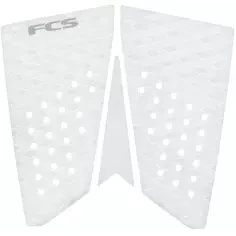 FCS T3 Fish Tail Pad EcoBlend White Cool grey