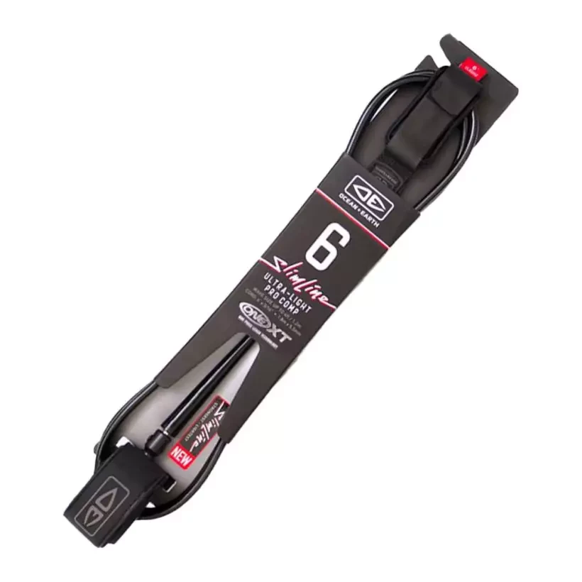Leash Ocean & Earth SLIMLINE Pro/Comp Black
