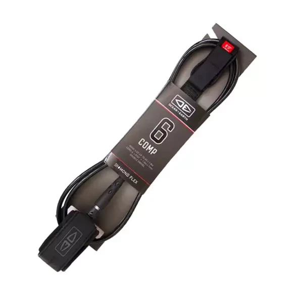 Ocean & Earth Diamond Flex Comp Leash Black