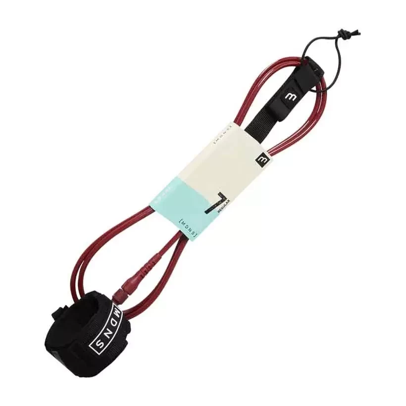 Leash surf MDNS Longboard Ankle Garnet