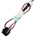 Surf Leash MDNS Longboard Ankle Garnet