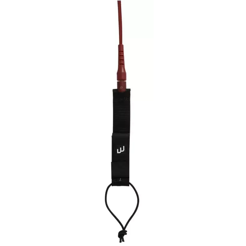 Leash surf MDNS Longboard Ankle Garnet