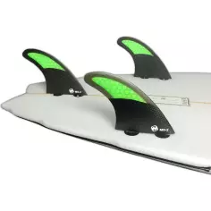 MS-2 Carbon Corelite Fins Green 2