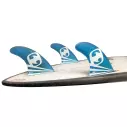 Quilhas surf Mundo-surf MS-1 Core Lite Single Tab Blue