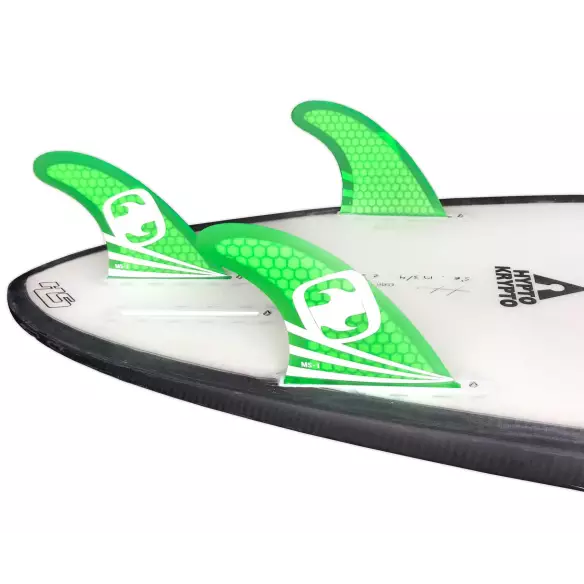 Quilhas surf Mundo-surf MS-1 Core Lite Single Tab Green