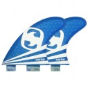 Quilhas Mundo-Surf MS-1 Corelite quad rear Blue
