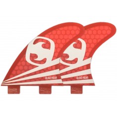 Quilhas Mundo-Surf MS-1 Corelite quad rear Red