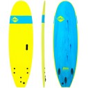 Prancha de surf Softech Roller Yellow/ Blue