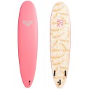 Prancha de surf softboard Roxy Break Pink