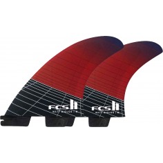 FCSII Matt Biolos PCC Fins Tri-Quad Red
