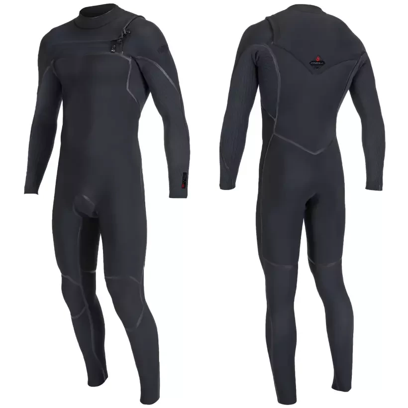 Fato Surf O´Neill Hyperfreak Fire 5/4mm+ CZ Black/Black